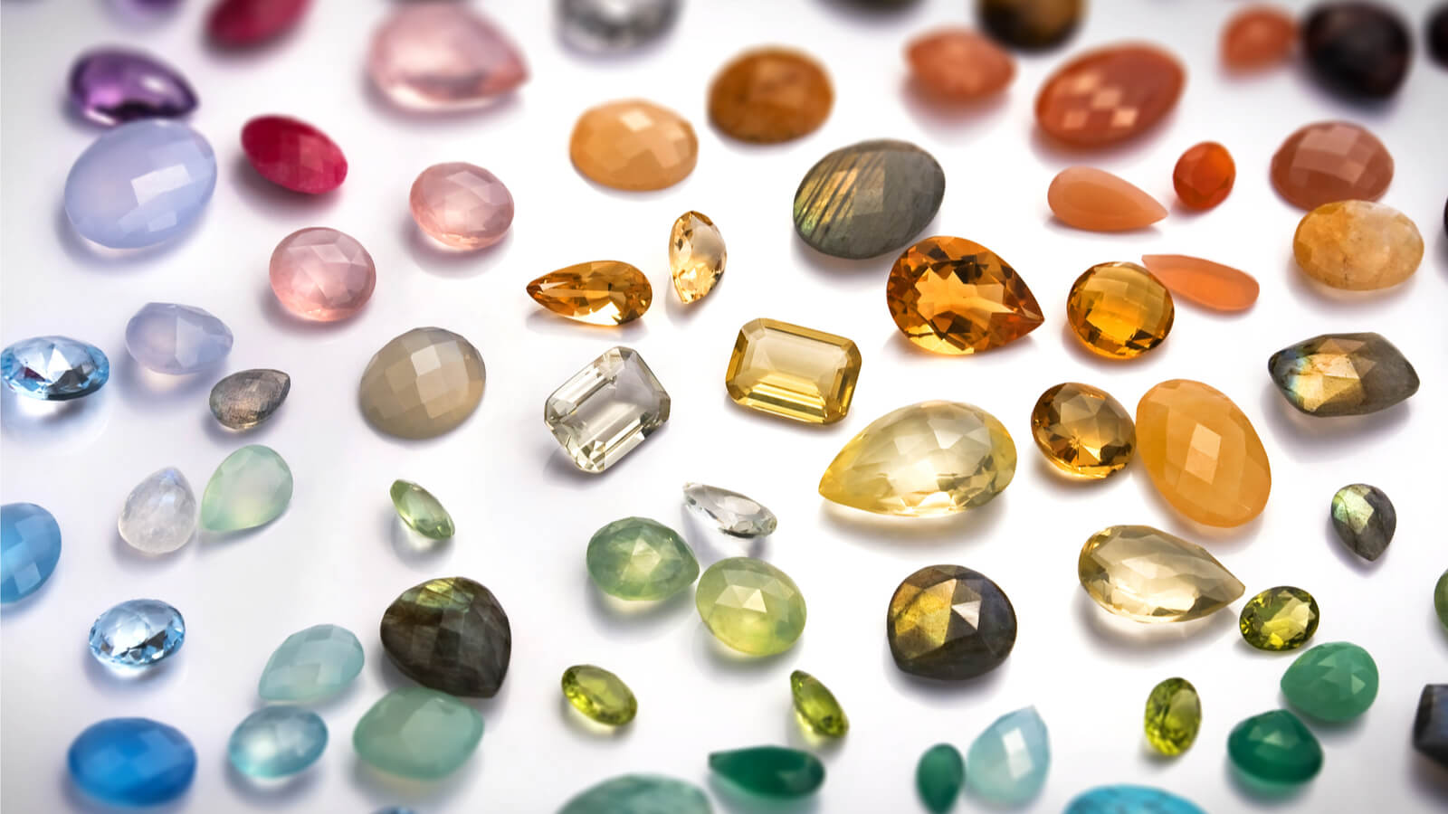 miscellaneous colorful gems 